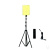 Conqueror 14 Inch LED Light with Stand and Remote 50 Watt – PL014 ph40-1